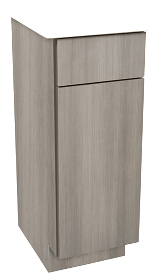 Aspen Melamine Rockport Grey Cabinet Door Frameless-image