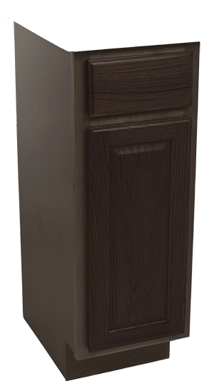 Beaumont Oak Cafe Stained Cabinet Door Half Overlay-image