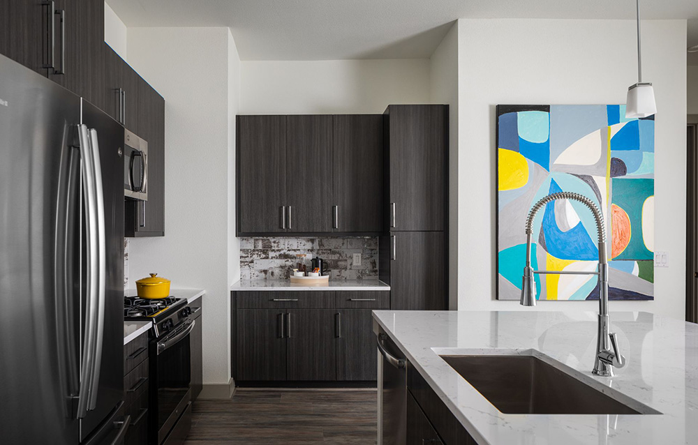 Dark Cabinetry in Multifamily – Are Dark Cabinets Back in Style?